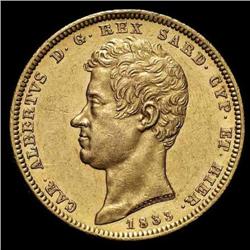 Kingdom of Sardinia - gold - Carlo Albe