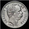Kingdom of Italy - Umberto I - 5 Lire 1