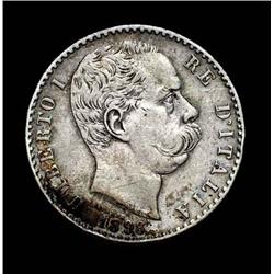 Kingdom of Italy - Umberto I - 2 Lire 1