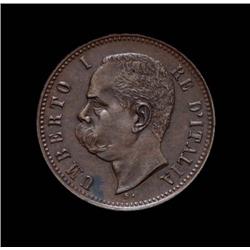 Kingdom of Italy - Umberto I - 2 Centes