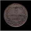 Image 2 : Kingdom of Italy - Umberto I - 2 Centes