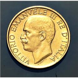 Kingdom of Italy - gold - Vittorio Eman