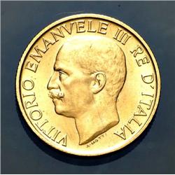 Kingdom of Italy - gold - Vittorio Eman