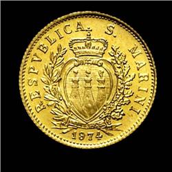San Marino Republic - gold - S. Marino 