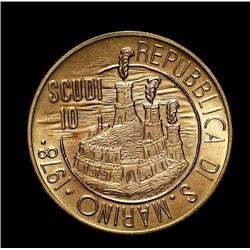 San Marino Republic - gold - S. Marino 