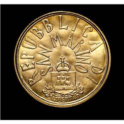 San Marino Republic - gold - S. Marino 