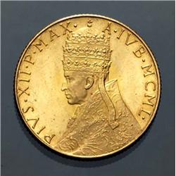 Vatican City - gold - Pio XII - Anno Sa