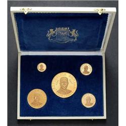 Somali Republic - gold  - Serie 1965