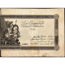 Italian banknotes - Biglietto di credit