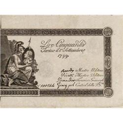 Italian banknotes - Regie Finanze