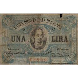Italian banknotes - Biglietto Fiduciari