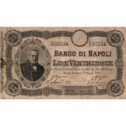 Italian banknotes - Biglietto al portat