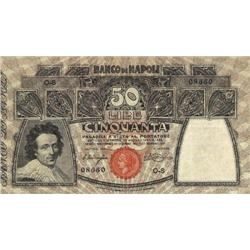 Italian banknotes - Biglietto al portat