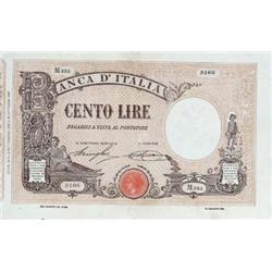 Italian banknotes - Biglietto di Banca 