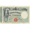 Italian banknotes - Biglietto di Banca 