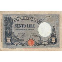 Italian banknotes - Biglietto di Banca 