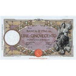 Italian banknotes - Biglietto di Banca 