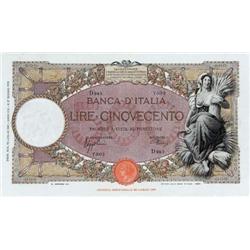 Italian banknotes - Biglietto di Banca 