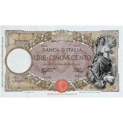 Italian banknotes - Biglietto di Banca 