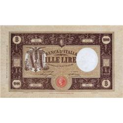 Italian banknotes - Biglietto di Banca 