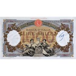 Italian banknotes - Biglietto di Banca 