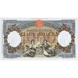 Italian banknotes - Biglietto di Banca 