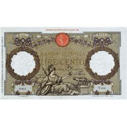 Italian banknotes - Biglietto di Banca 
