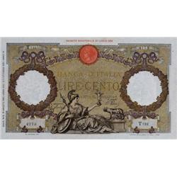 Italian banknotes - Biglietto di Banca 
