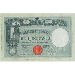 Italian banknotes - Biglietto di Banca 