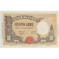 Italian banknotes - Biglietto di Banca 