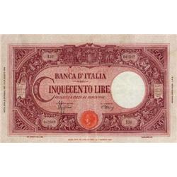 Italian banknotes - Biglietto di Banca 