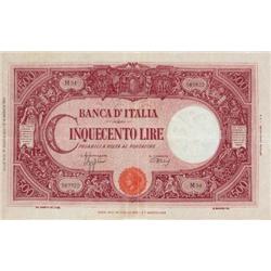 Italian banknotes - Biglietto di Banca 
