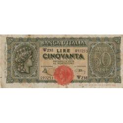 Italian banknotes - Biglietto di Banca 