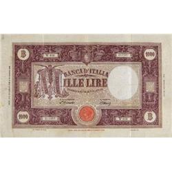 Italian banknotes - Biglietto di Banca 