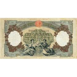 Italian banknotes - very rare - Bigliet