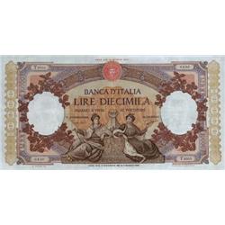 Italian banknotes - Biglietto di Banca 