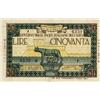 Italian/greek banknotes - rare - Egeo -