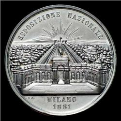 Italian medals - Italia - Milano 1881 -