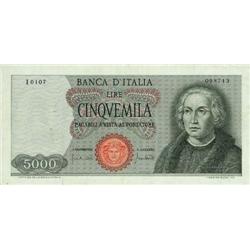 Italian banknotes - lot - period 1959-1