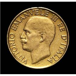 Kingdom of Italy coins - gold - Vittori