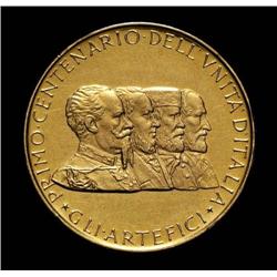 Italian medal - gold - 1961 