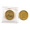 Image 2 : 1983 & 1989 Canada 1/10oz .9999 Fine Gold Maple Leafs. 2pcs (TAX Exempt)