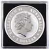 Image 2 : 2014 Australia 1oz Coloured .999 Fine Silver Kookaburra in Capsule (TAX Exempt).