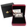 Image 1 : 2019 $20 Canada's Historical Stamps: Arrival of Cartier - Quebec 1535 Fine Silver (TAX Exempt).