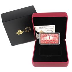 2018 $20 Canada's Historical Stamps - Parliament Building 1927 Confederation Fine Silver (TAX Exempt