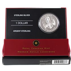 2007 Canada Celebration of the Arts Special Edition Proof Sterling Silver Dollar. Issued by the Roya