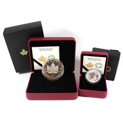2016 Canada $10 Canadian Maple Leaves & 2018 $10 SML Tribute to 30 Years Fine Silver Coins (2016 sle
