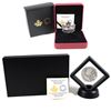 Image 1 : 2016 $10 Canada Geese Maple Leaf Shaped Silhouette & 2017 $20 Ancient Canada - Ornithomimus Fine Sil