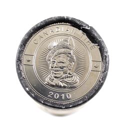 2010 Canadian Tire Limited Edition Cash Bonus $1 Coin Roll of 25pcs.