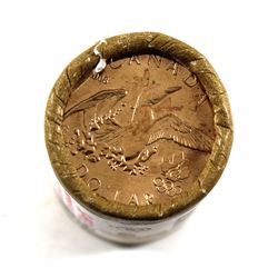2008 Canada Special Wrapped Lucky Loon $1 Roll of 25pcs.